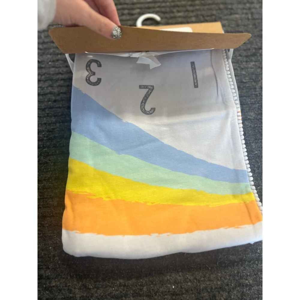 NWT Rainbow Baby Photo Op Blanket